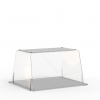 Terrine lingot operculable transparente 420 cm3