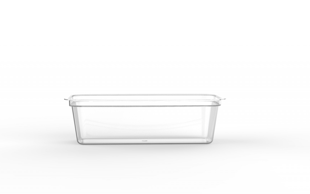 Barquette tartinable operculable transparente 210 cm3