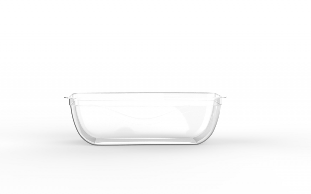 Barquette tartinable operculable transparente 250 cm3