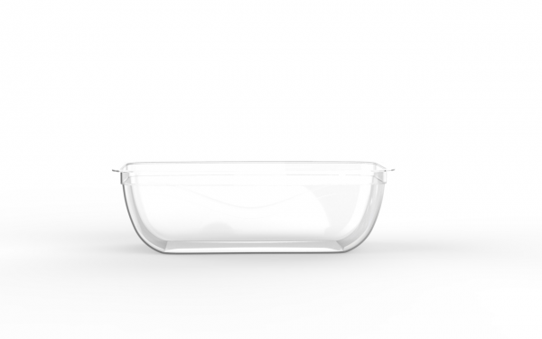 Barquette tartinable operculable transparente 250 cm3