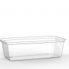 Barquette lingot operculable transparente 490 cm3