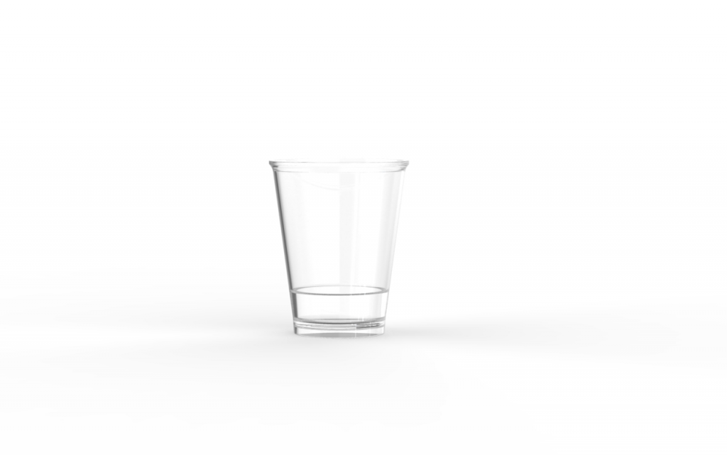 Verrine operculable transparente brillante 66 cm3