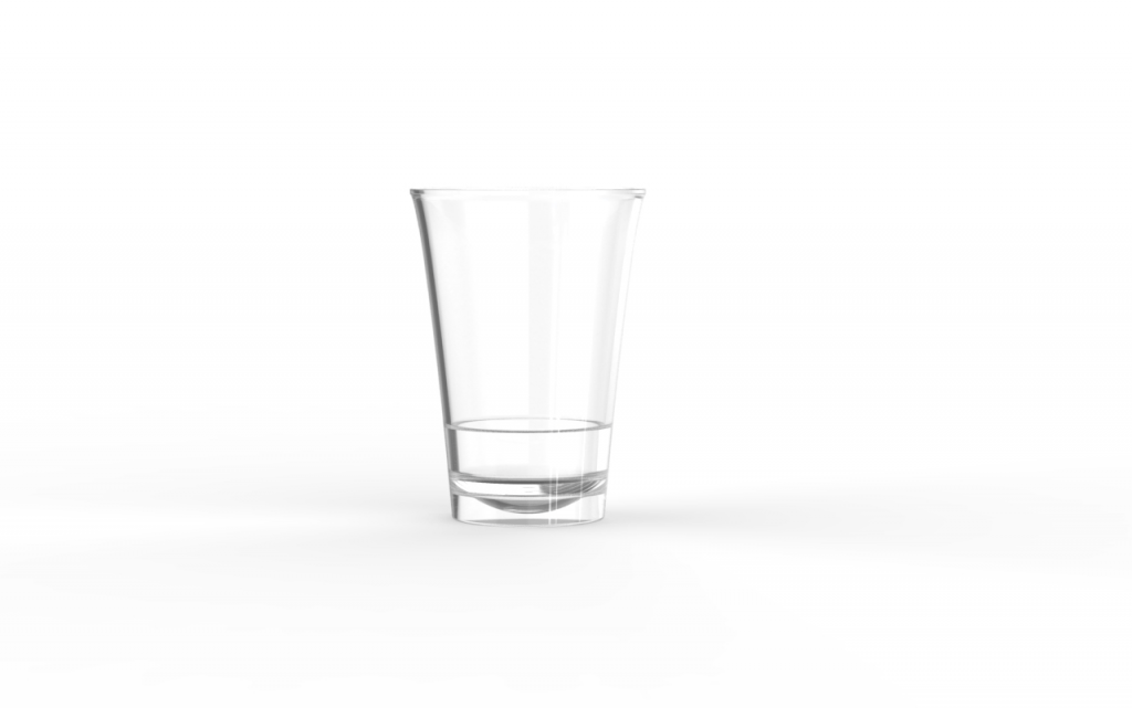 Verrine operculable transparente brillante 85 cm3