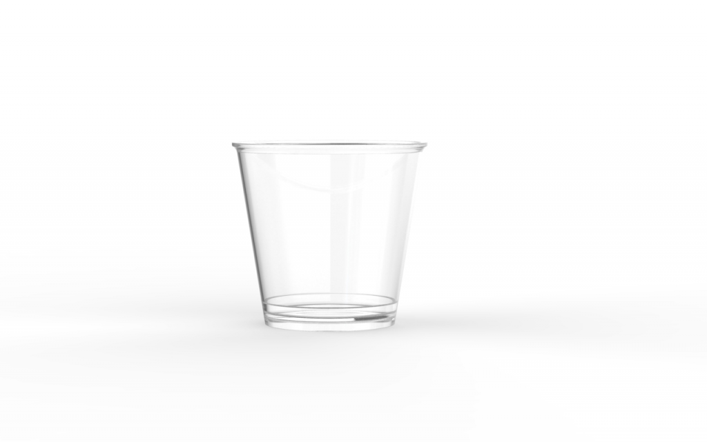 Verrine operculable transparente brillante 160 cm3