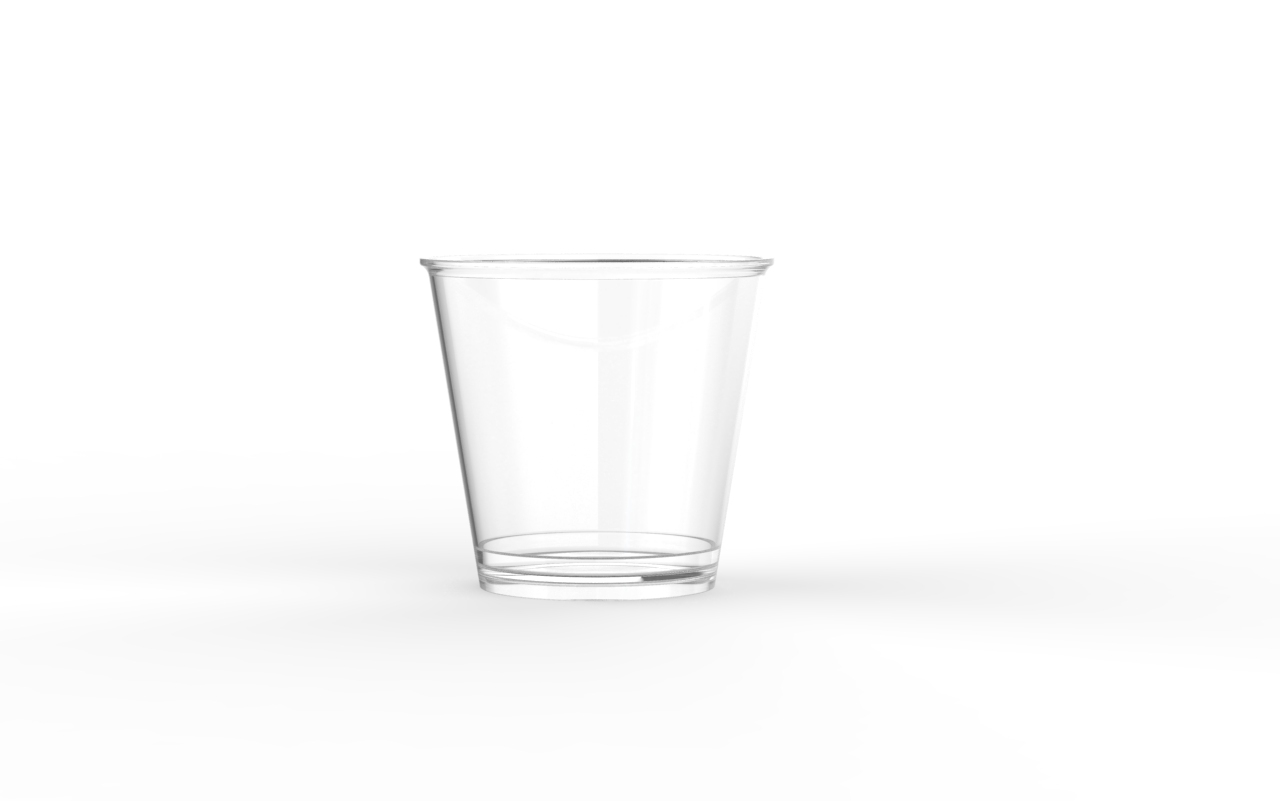 Verrine operculable transparente brillante 160 cm3