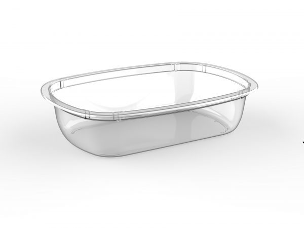 Barquette Euroduo operculable transparente re-PPlay 700 cm3