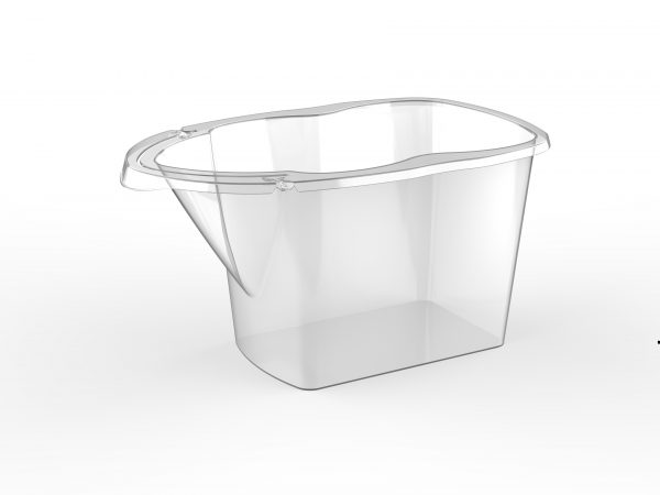 Pot operculable transparent gook re-PPlay 365 cm3
